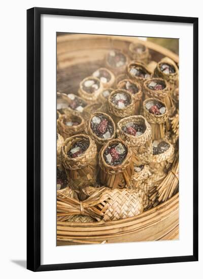 Black Sticky Rice, Qibao, Shanghai, China-Jon Arnold-Framed Photographic Print