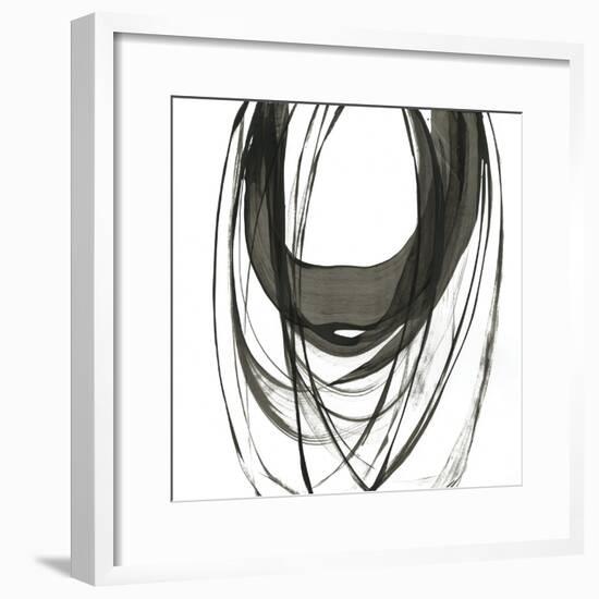 Black Streaks II-PI Studio-Framed Art Print