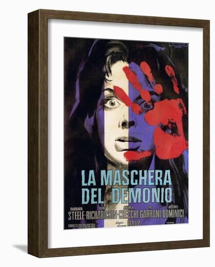 Black Sunday, (aka La Maschera Del Demonio), Barbara Steele, 1960-null-Framed Art Print