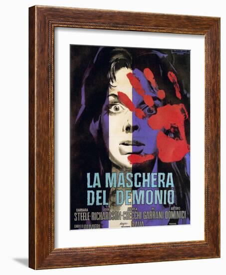 Black Sunday, (aka La Maschera Del Demonio), Barbara Steele, 1960-null-Framed Art Print