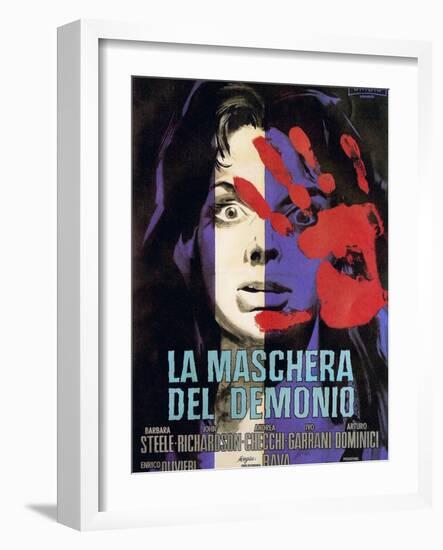 Black Sunday, (aka La Maschera Del Demonio), Barbara Steele, 1960-null-Framed Art Print