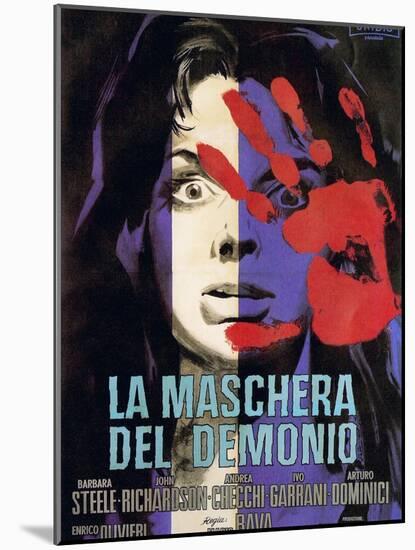 Black Sunday, (aka La Maschera Del Demonio), Barbara Steele, 1960-null-Mounted Art Print