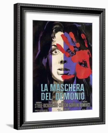 Black Sunday, (aka La Maschera Del Demonio), Barbara Steele, 1960-null-Framed Art Print