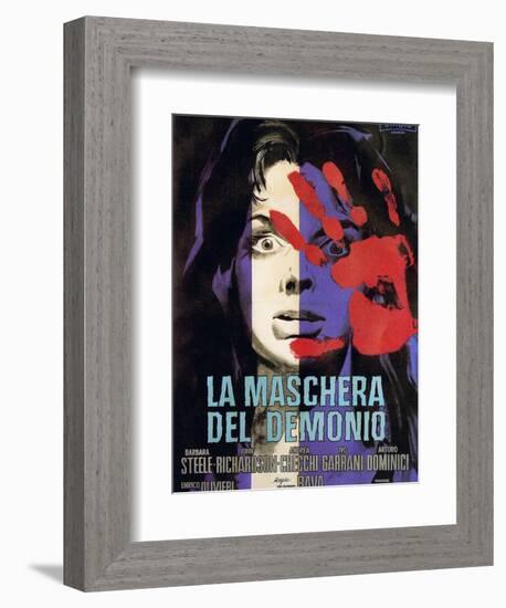 Black Sunday, (aka La Maschera Del Demonio), Barbara Steele, 1960-null-Framed Premium Giclee Print