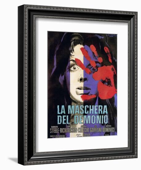 Black Sunday, (aka La Maschera Del Demonio), Barbara Steele, 1960-null-Framed Premium Giclee Print