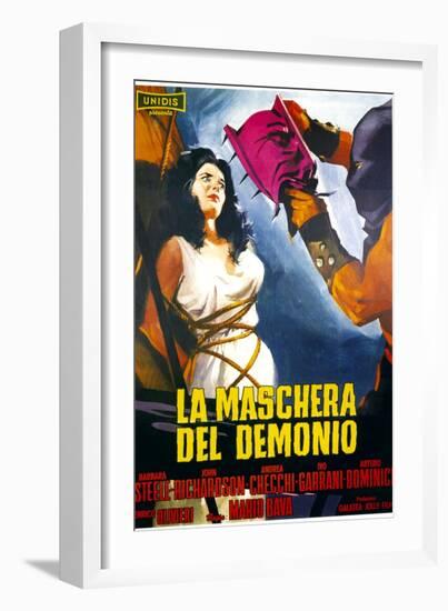 Black Sunday, (aka 'La Maschera Del Demonio', the Original Italian Title), 1960-null-Framed Premium Giclee Print