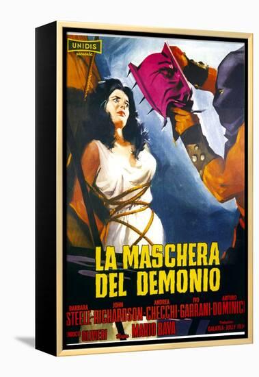 Black Sunday, (aka 'La Maschera Del Demonio', the Original Italian Title), 1960-null-Framed Stretched Canvas