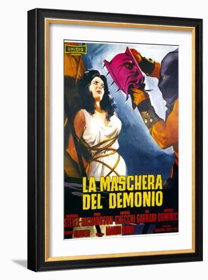 Black Sunday, (aka 'La Maschera Del Demonio', the Original Italian Title), 1960-null-Framed Art Print