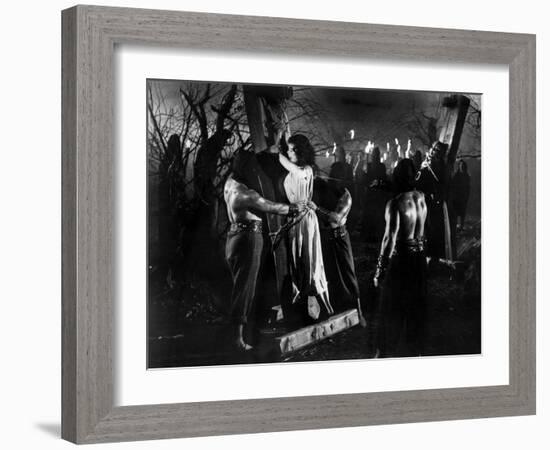 Black Sunday, Barbara Steele, 1960-null-Framed Photo