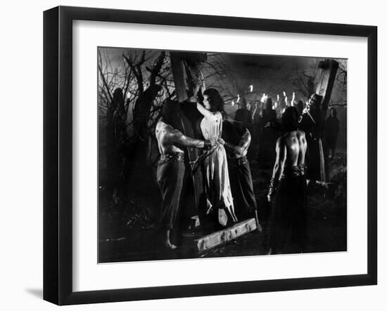 Black Sunday, Barbara Steele, 1960-null-Framed Photo