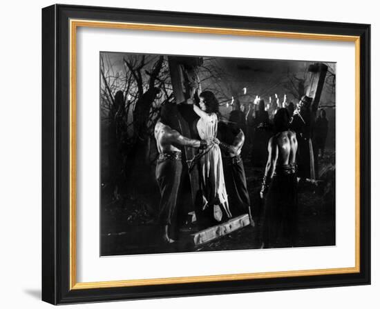 Black Sunday, Barbara Steele, 1960-null-Framed Photo