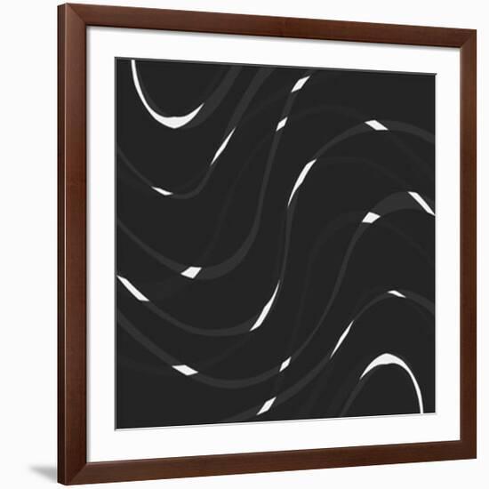 Black Surface I, c.2006-Ernesto Riga-Framed Serigraph