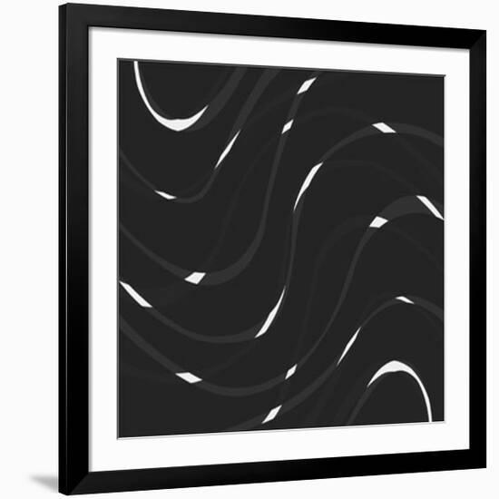 Black Surface I, c.2006-Ernesto Riga-Framed Serigraph