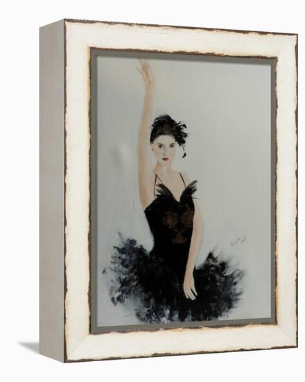 Black Swan 2015-Susan Adams-Framed Premier Image Canvas