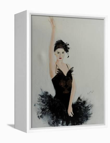 Black Swan 2015-Susan Adams-Framed Premier Image Canvas