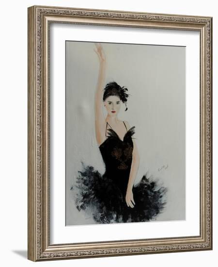 Black Swan 2015-Susan Adams-Framed Giclee Print