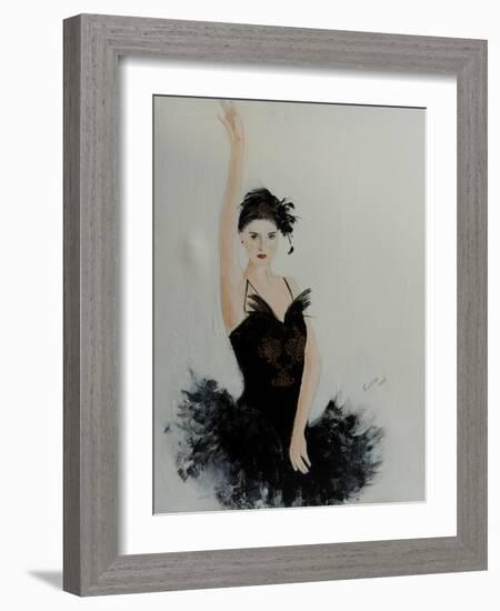 Black Swan 2015-Susan Adams-Framed Giclee Print