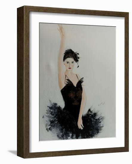 Black Swan 2015-Susan Adams-Framed Giclee Print