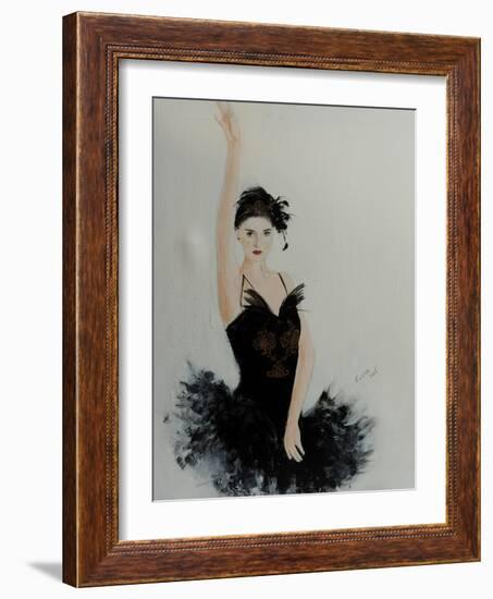 Black Swan 2015-Susan Adams-Framed Giclee Print