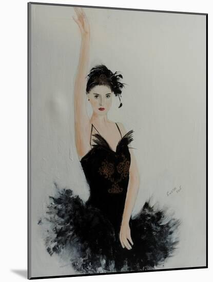 Black Swan 2015-Susan Adams-Mounted Giclee Print