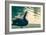 Black Swan Blue-OliverHuitson-Framed Photographic Print