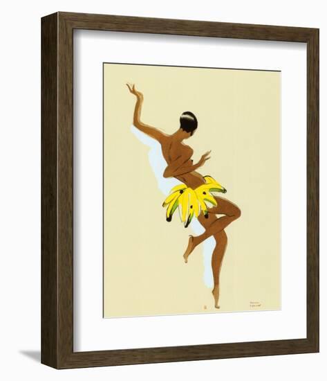 Black Thunder, Josephine Baker-Paul Colin-Framed Art Print