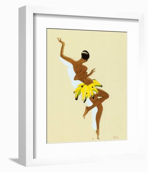 Black Thunder, Josephine Baker-Paul Colin-Framed Art Print
