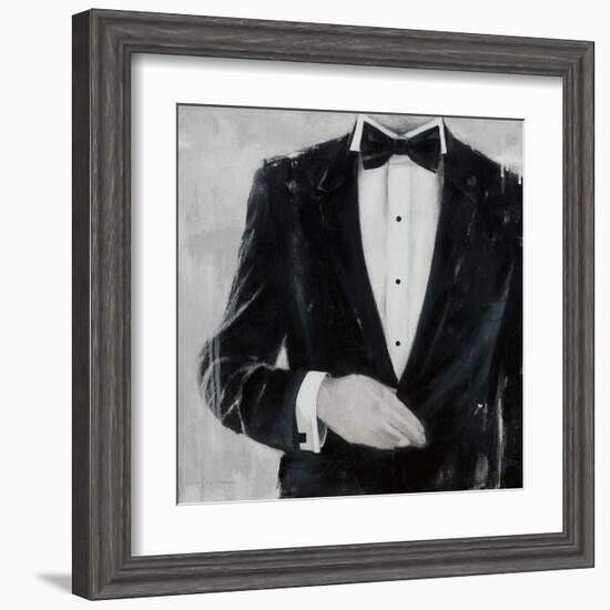 Black Tie Optional-Andrea Stajan-ferkul-Framed Art Print