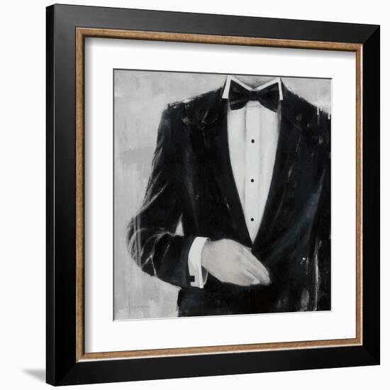 Black Tie Optional-Andrea Stajan-ferkul-Framed Art Print