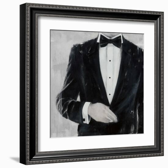 Black Tie Optional-Andrea Stajan-ferkul-Framed Art Print