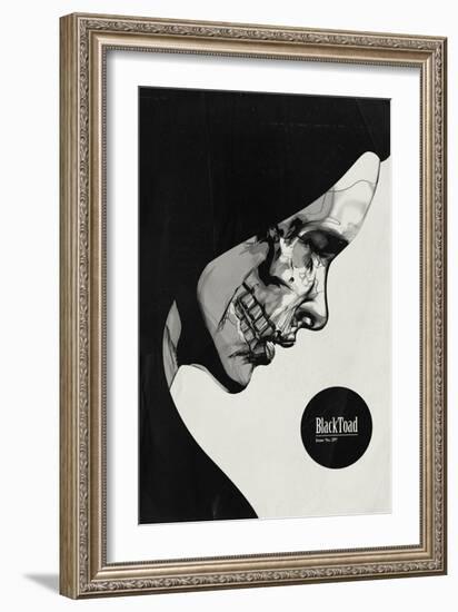 Black Toad-Hidden Moves-Framed Art Print