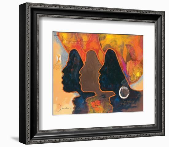 Black Triplets-Joadoor-Framed Art Print