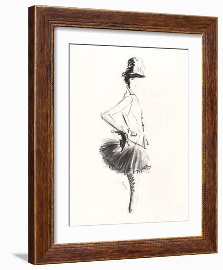 Black Tulle-Jane Hartley-Framed Giclee Print