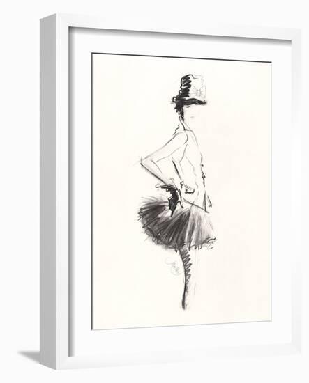 Black Tulle-Jane Hartley-Framed Giclee Print