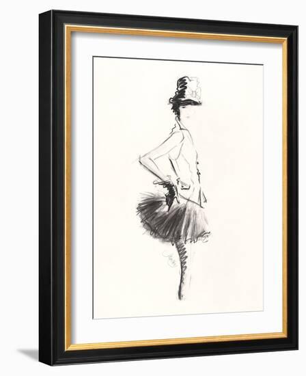 Black Tulle-Jane Hartley-Framed Giclee Print