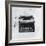 Black Typewriter-JB Hall-Framed Giclee Print