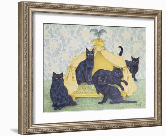 Black Velvet-Pat Scott-Framed Giclee Print