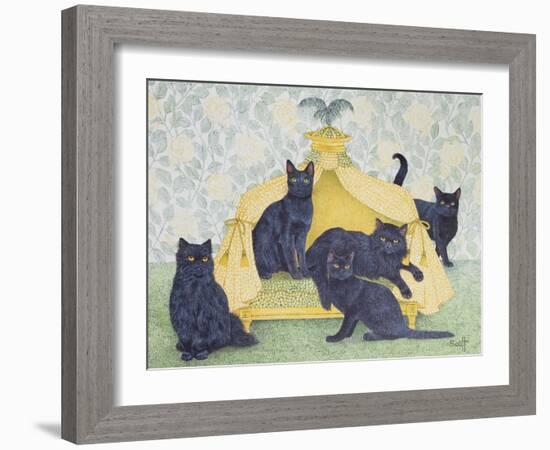 Black Velvet-Pat Scott-Framed Giclee Print