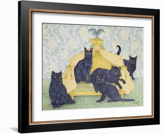 Black Velvet-Pat Scott-Framed Giclee Print