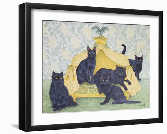 Black Velvet-Pat Scott-Framed Giclee Print