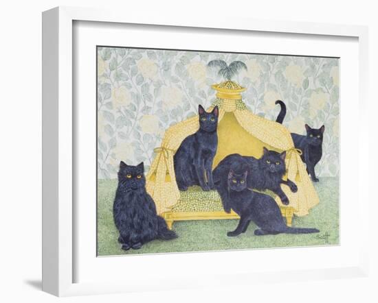 Black Velvet-Pat Scott-Framed Giclee Print