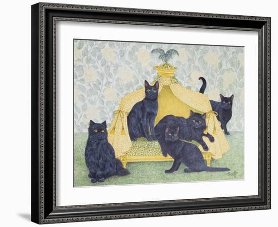 Black Velvet-Pat Scott-Framed Giclee Print