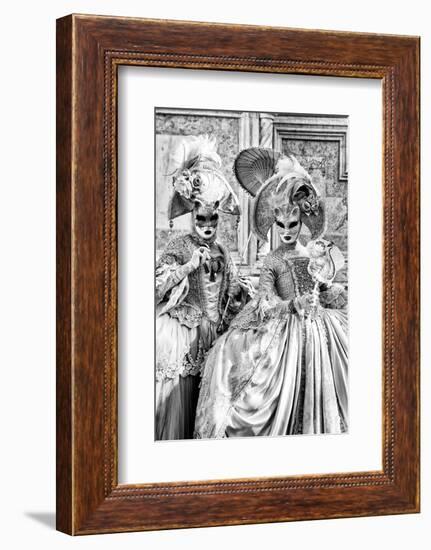 Black Venice - Majesty-Philippe HUGONNARD-Framed Photographic Print