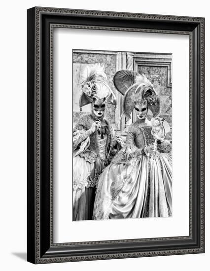 Black Venice - Majesty-Philippe HUGONNARD-Framed Photographic Print