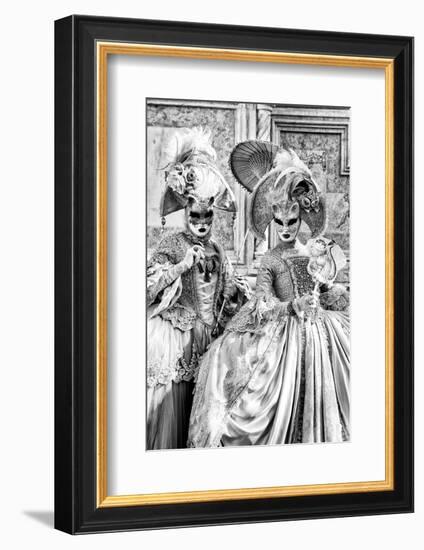Black Venice - Majesty-Philippe HUGONNARD-Framed Photographic Print