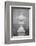 Black & White Fountains III-Laura DeNardo-Framed Photographic Print