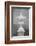 Black & White Fountains III-Laura DeNardo-Framed Photographic Print