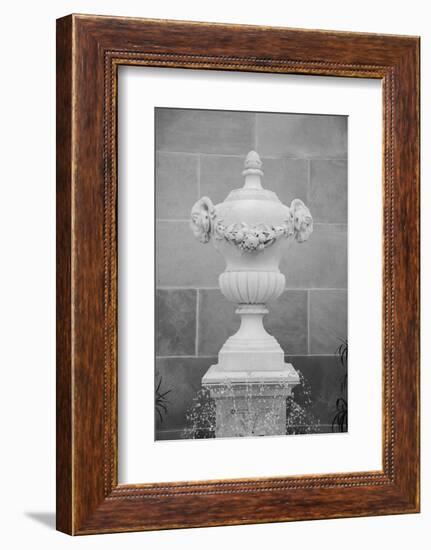 Black & White Fountains III-Laura DeNardo-Framed Photographic Print