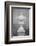 Black & White Fountains III-Laura DeNardo-Framed Photographic Print