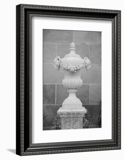 Black & White Fountains III-Laura DeNardo-Framed Photographic Print